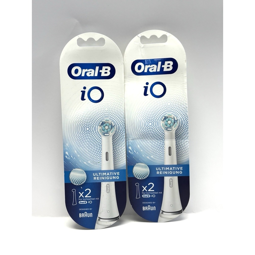 Oral-B iO Brush Heads Ultimate Clean 2 Pack (4 Total) Replacement